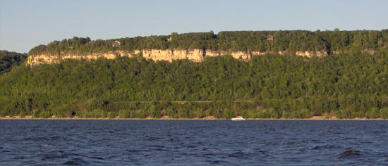 Express Cruiser on Lake Pipin